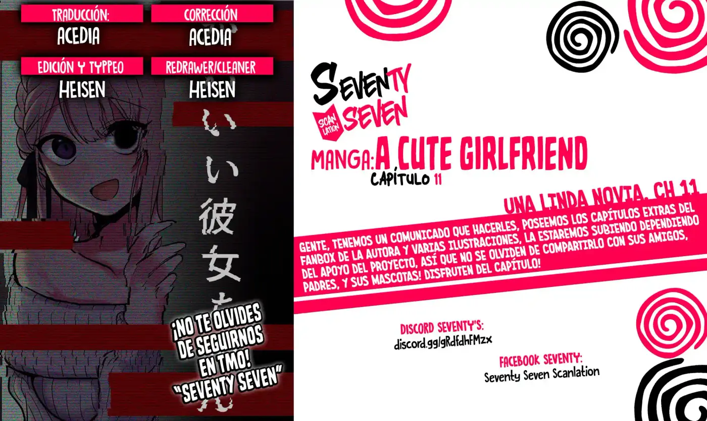 A Cute Girlfriend. - Capítulo 11 - Página 1 - LectorTMOo
