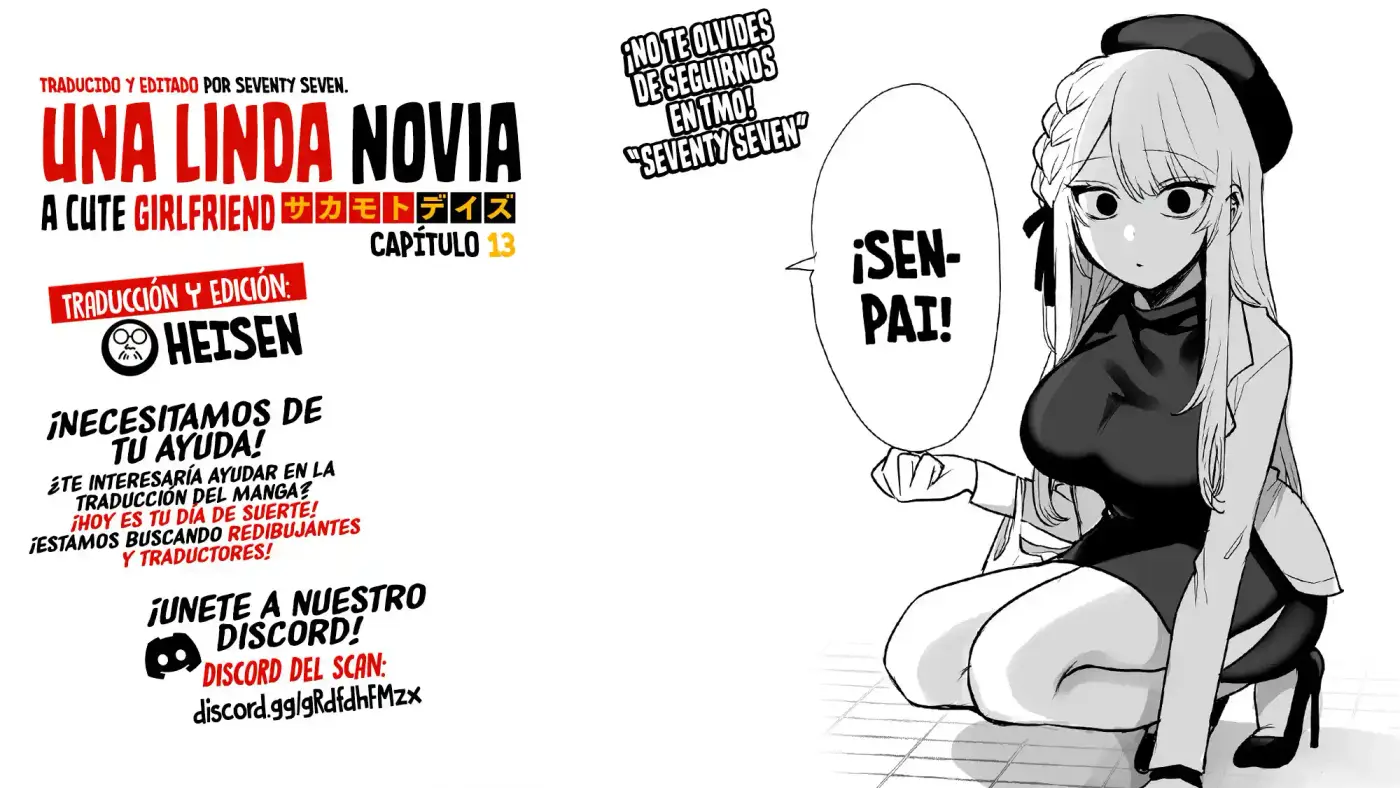 A Cute Girlfriend. - Capítulo 13 - Página 1 - LectorTMOo