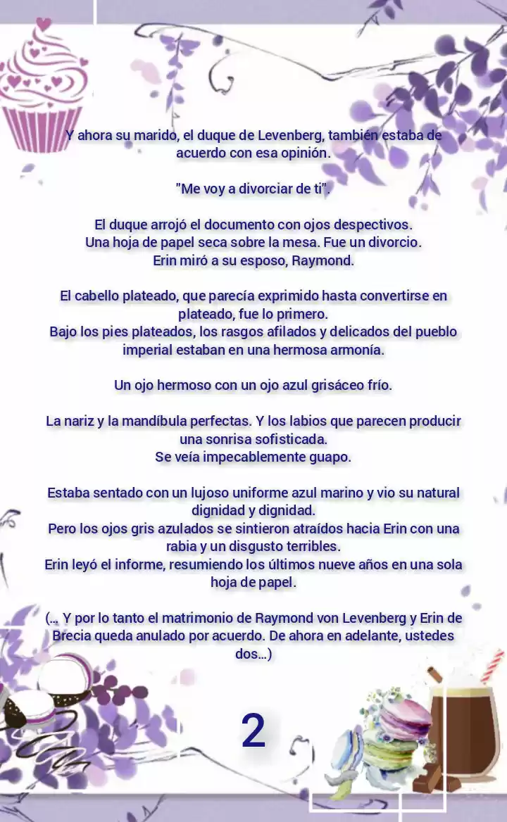 A Divorced Evil Lady Bakes Cokes (Novela) - Capítulo 1 - Página 4 - LectorTMOo