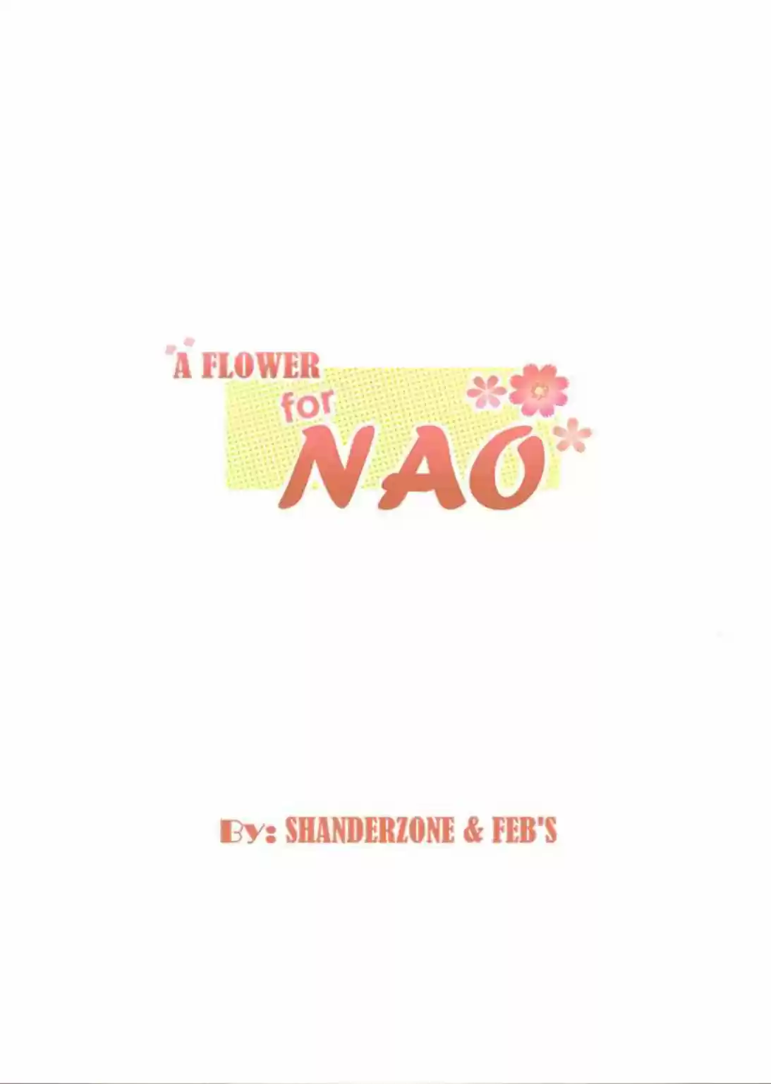 A Flower For Nao - Capítulo - Página 1 - LectorTMOo