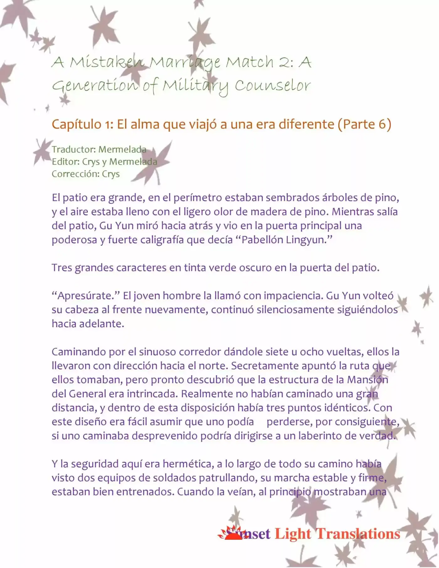 A Generation Of Military Counselor (Novela) - Capítulo 1.6 - Página 2 - LectorTMOo