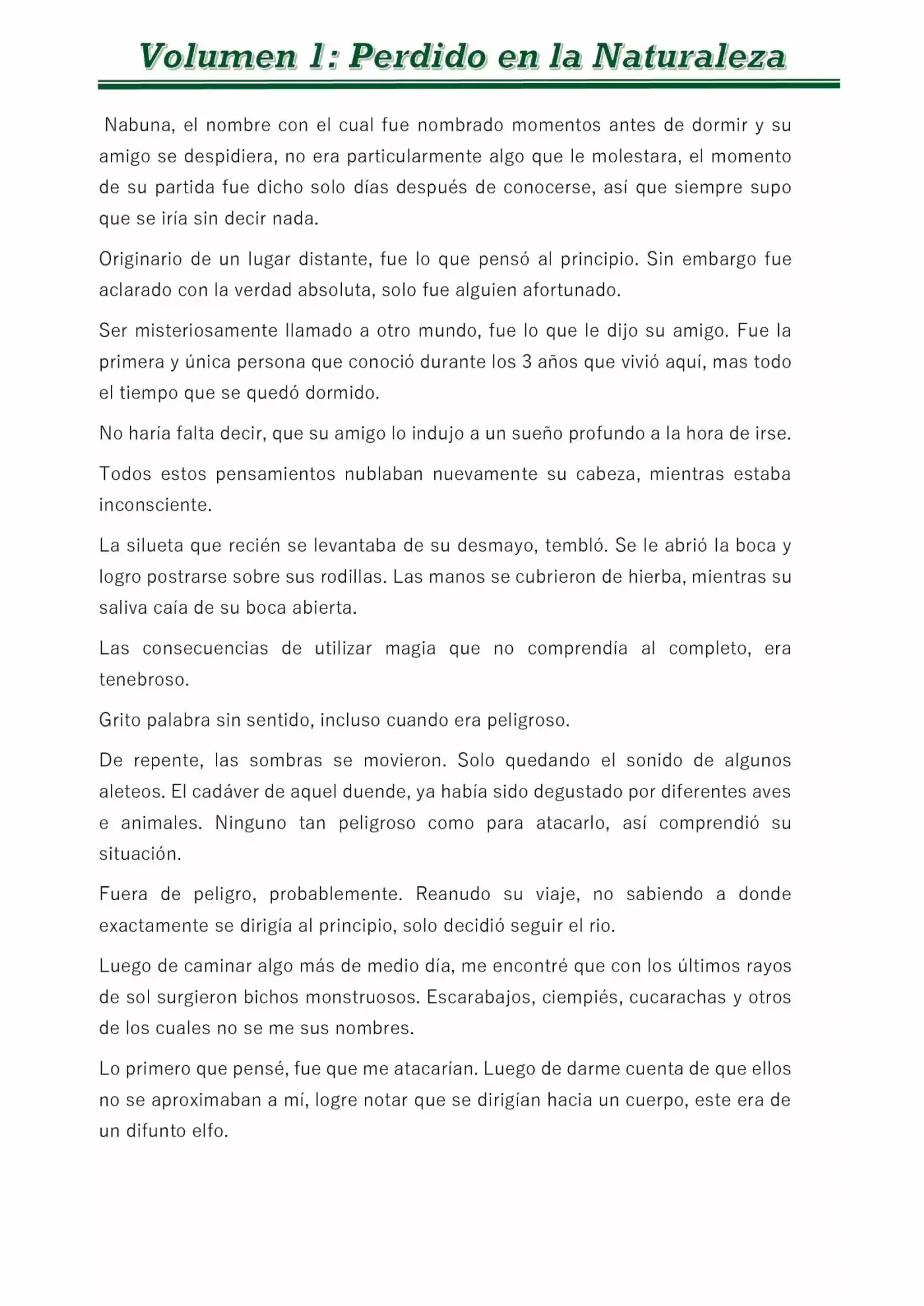 A Great And Rare World (Novela) - Capítulo 1 - Página 5 - LectorTMOo