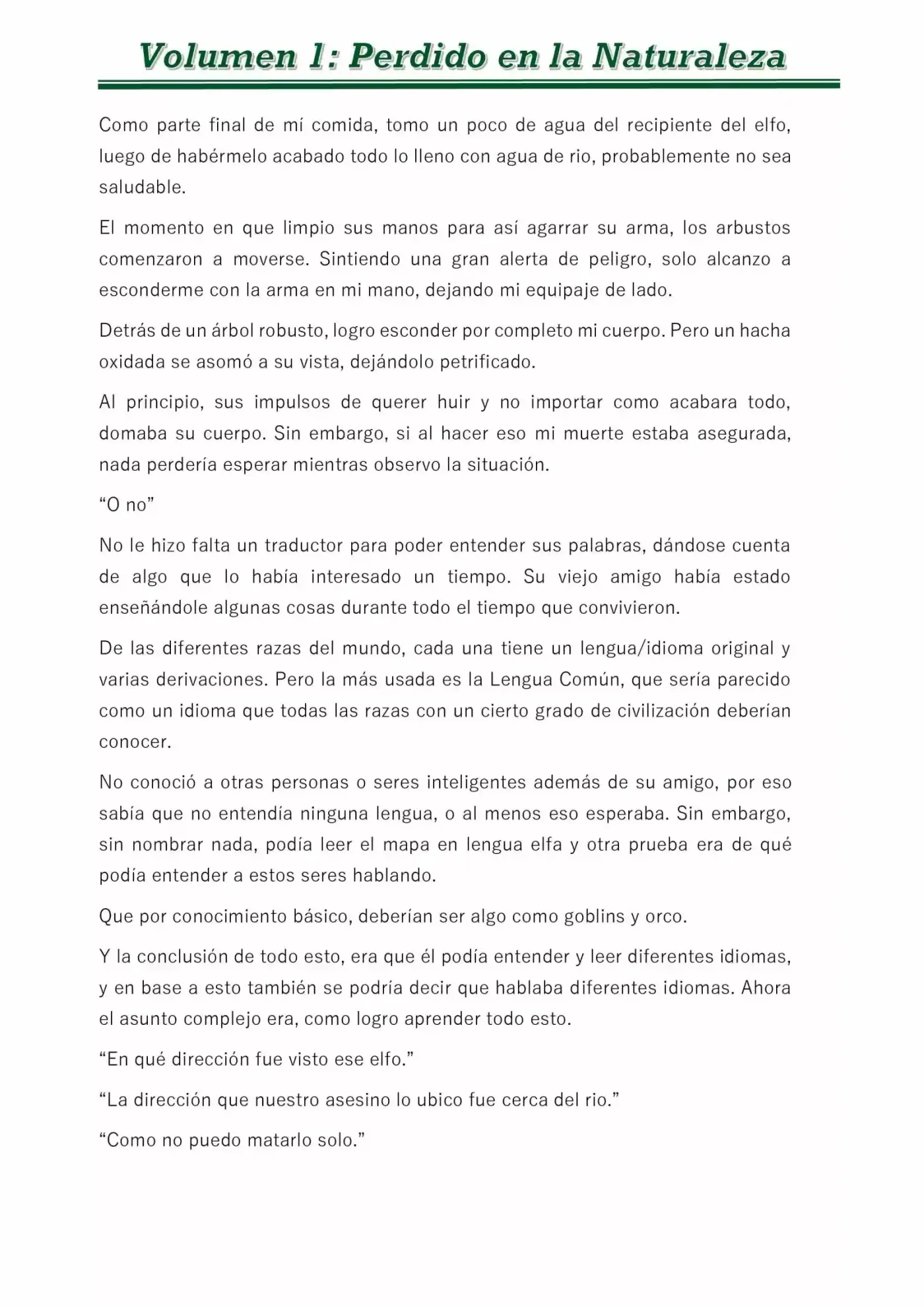 A Great And Rare World (Novela) - Capítulo 2 - Página 4 - LectorTMOo