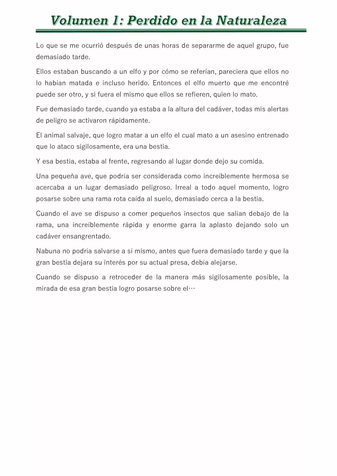 A Great And Rare World (Novela) - Capítulo 2 - Página 6 - LectorTMOo