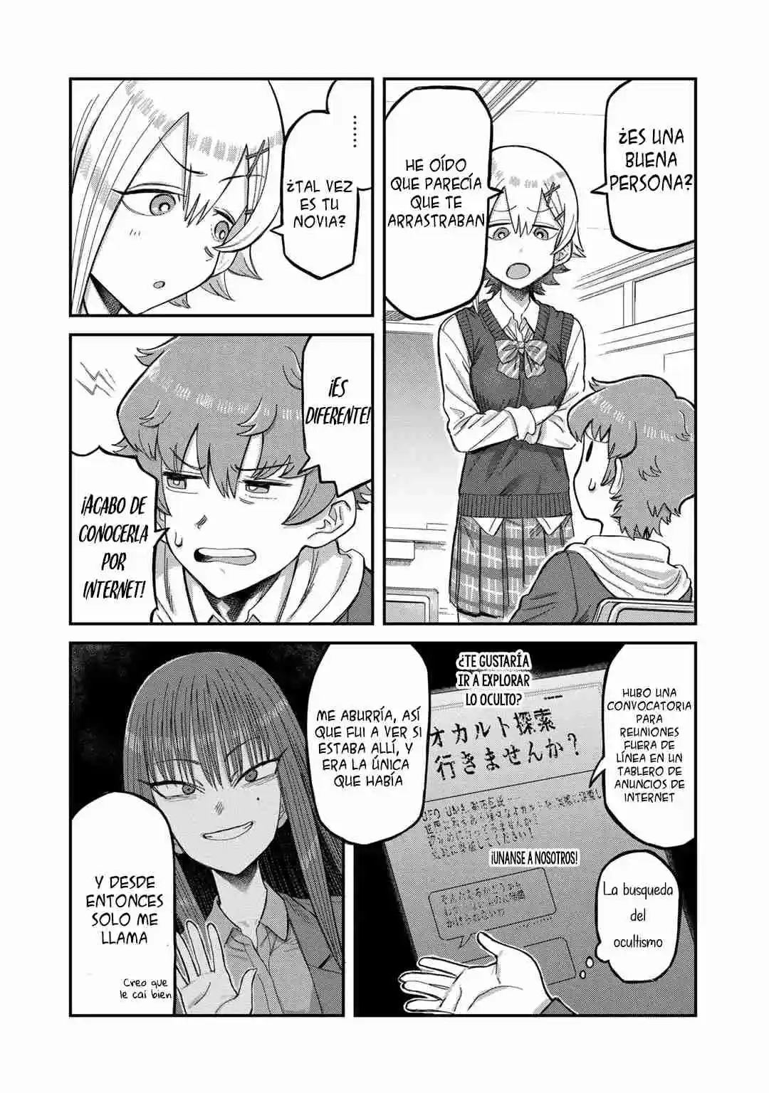 ¡A Kurono-san Le Gusta Lo Oculto! - Capítulo 3 - Página 4 - LectorTMOo