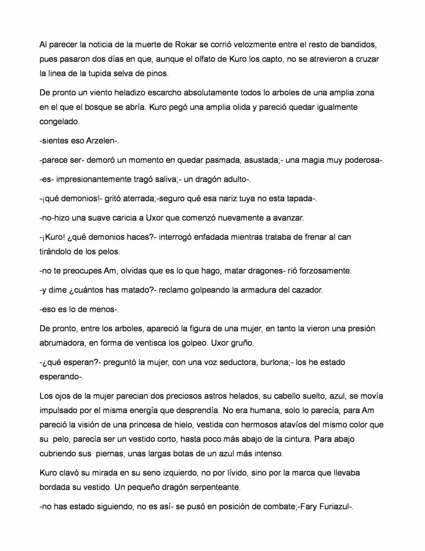 A La Caza Del Dragón (Novela) - Capítulo 6 - Página 1 - LectorTMOo