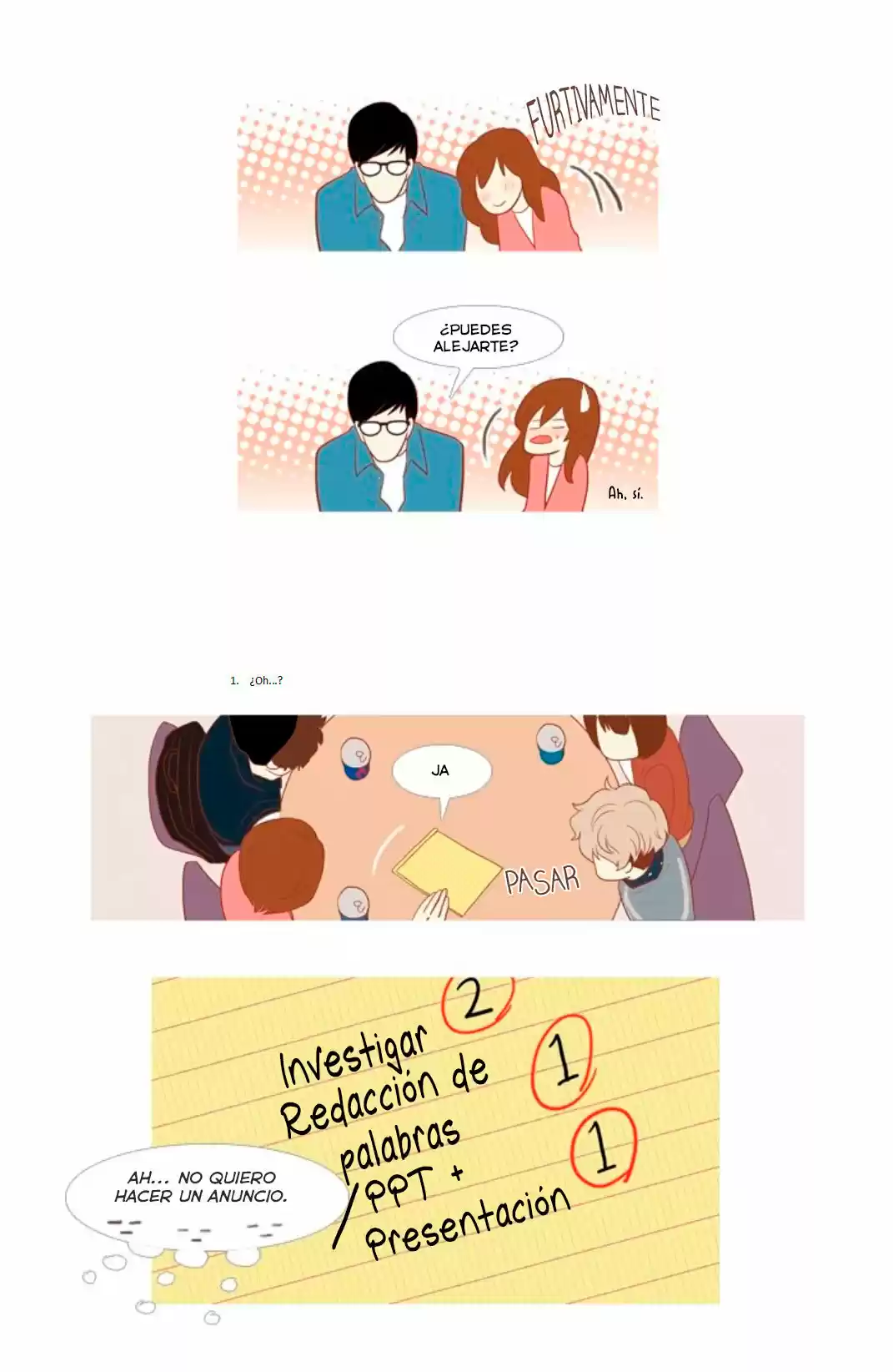 A La Distancia, La Primavera Es Verde - Capítulo 4 - Página 14 - LectorTMOo