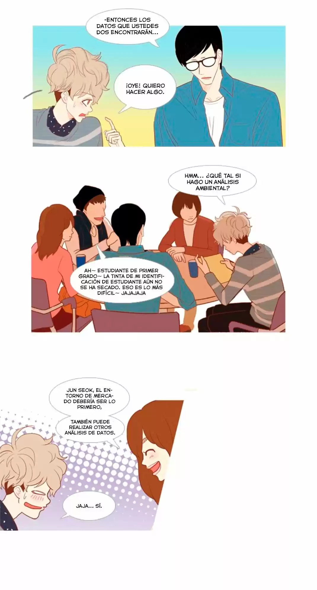 A La Distancia, La Primavera Es Verde - Capítulo 4 - Página 19 - LectorTMOo