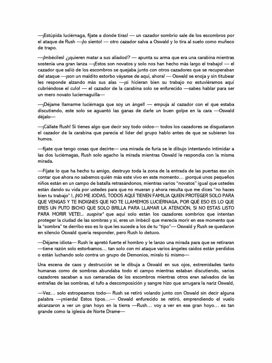 A La Luz De La Sombra (Novela) - Capítulo 10 - Página 2 - LectorTMOo