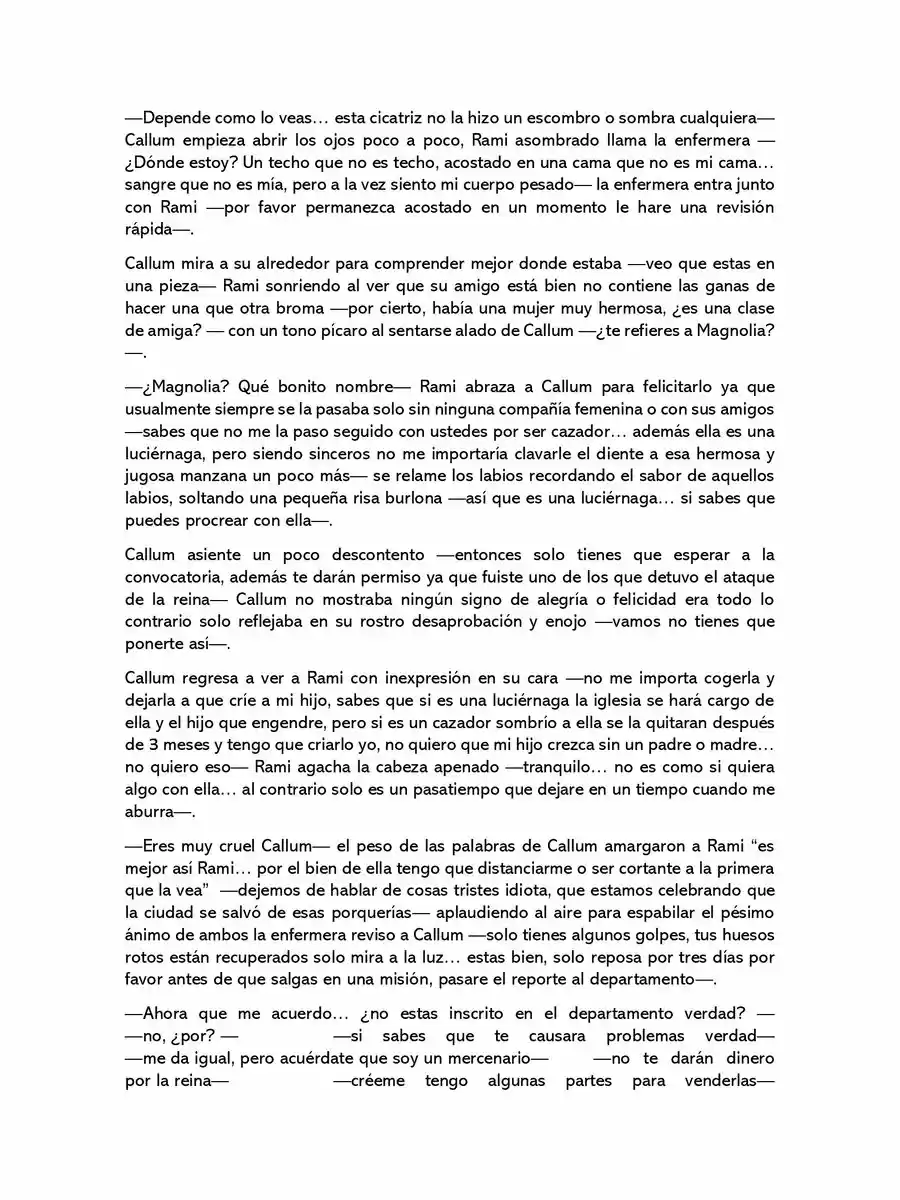 A La Luz De La Sombra (Novela) - Capítulo 12 - Página 2 - LectorTMOo