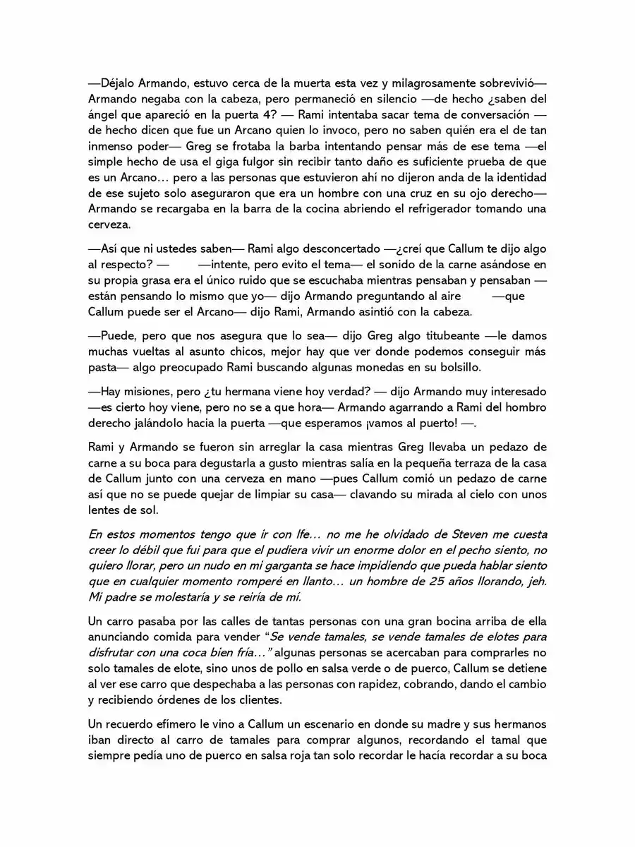 A La Luz De La Sombra (Novela) - Capítulo 12 - Página 4 - LectorTMOo