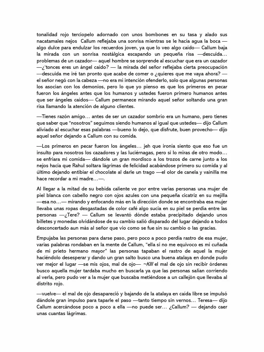 A La Luz De La Sombra (Novela) - Capítulo 12 - Página 6 - LectorTMOo