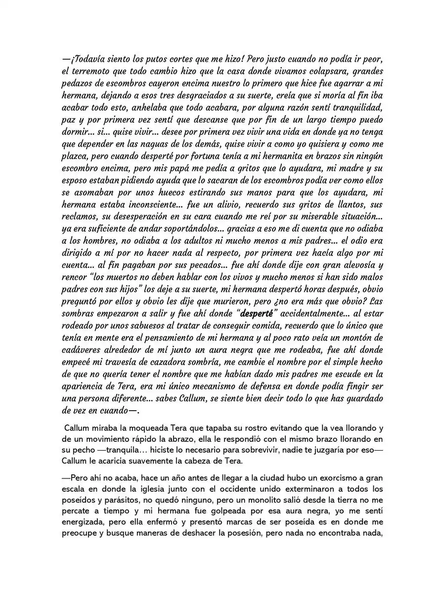 A La Luz De La Sombra (Novela) - Capítulo 14 - Página 10 - LectorTMOo