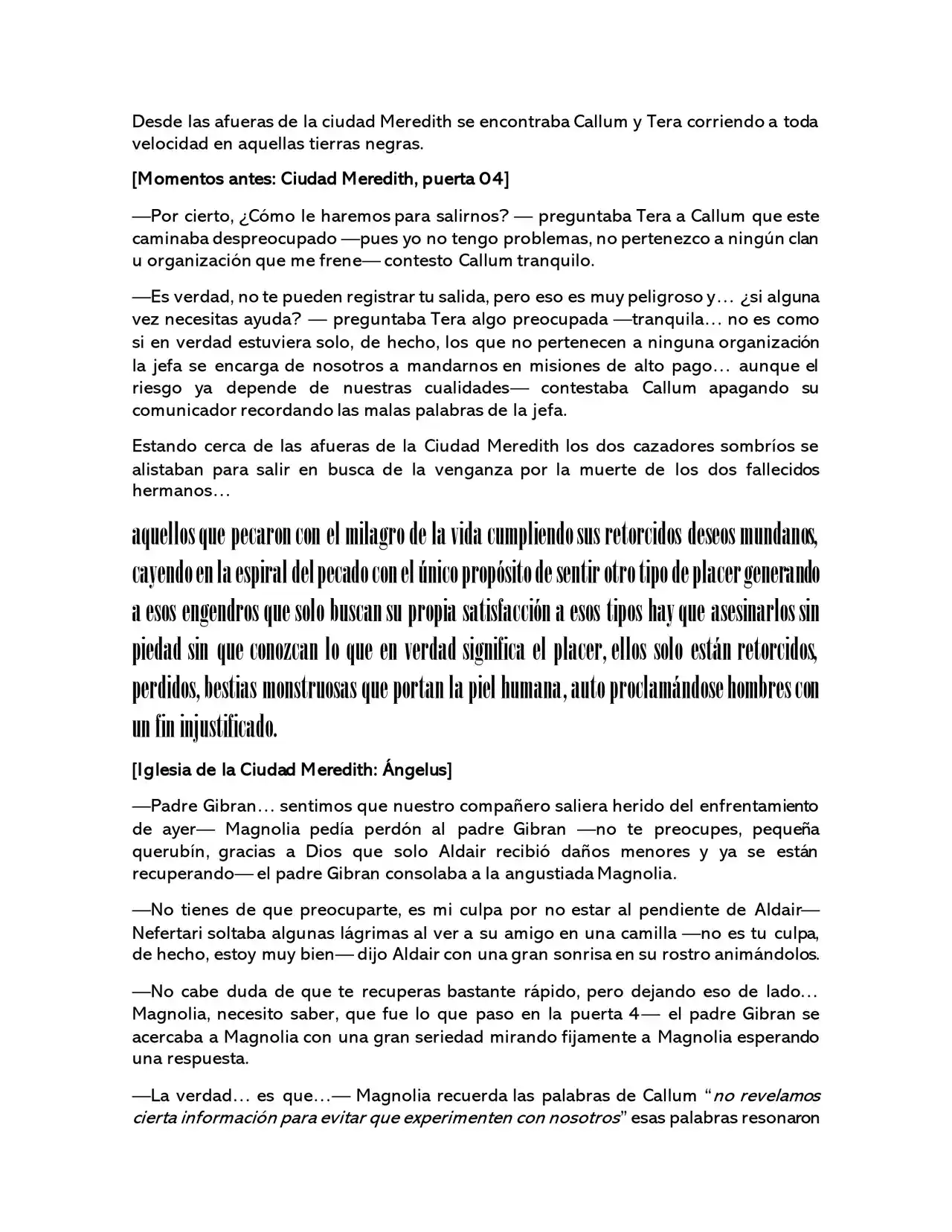 A La Luz De La Sombra (Novela) - Capítulo 16 - Página 1 - LectorTMOo