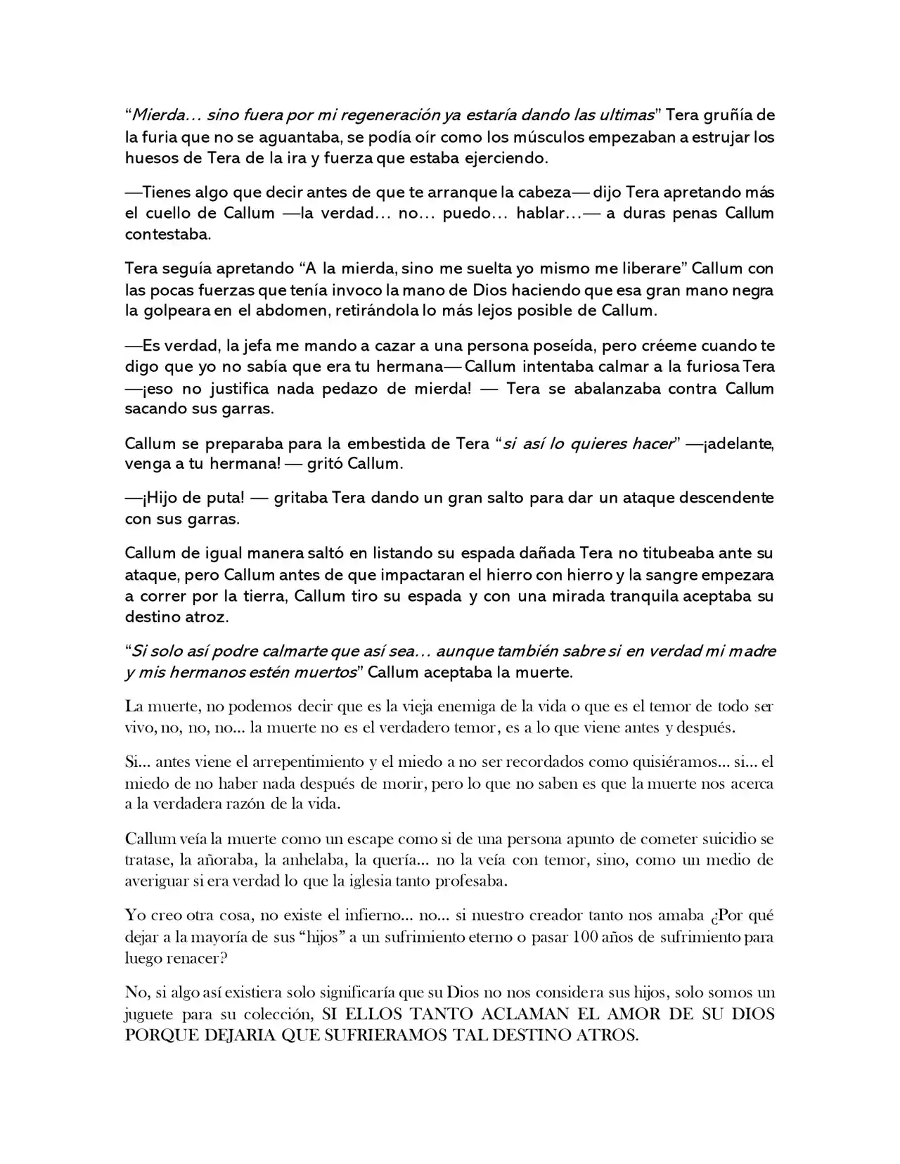 A La Luz De La Sombra (Novela) - Capítulo 16 - Página 6 - LectorTMOo
