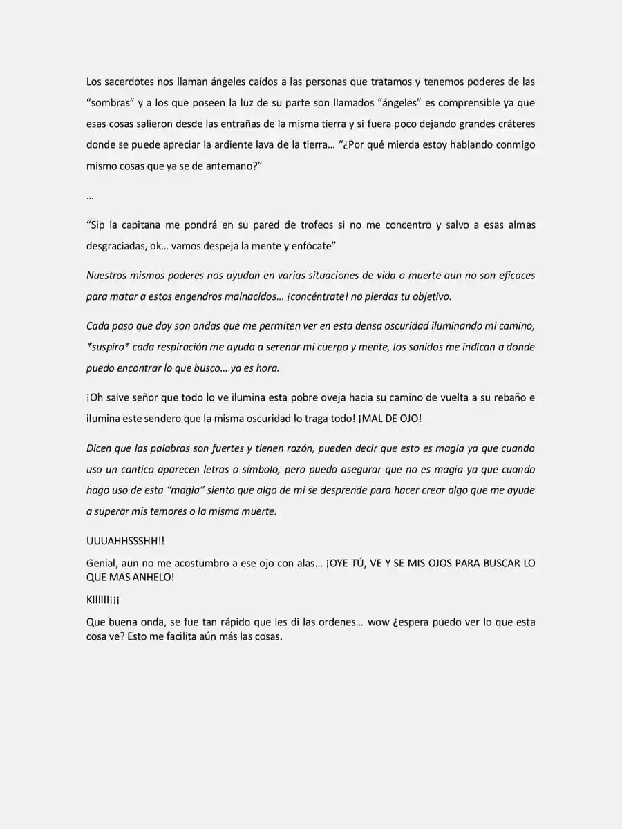 A La Luz De La Sombra (Novela) - Capítulo 2 - Página 11 - LectorTMOo