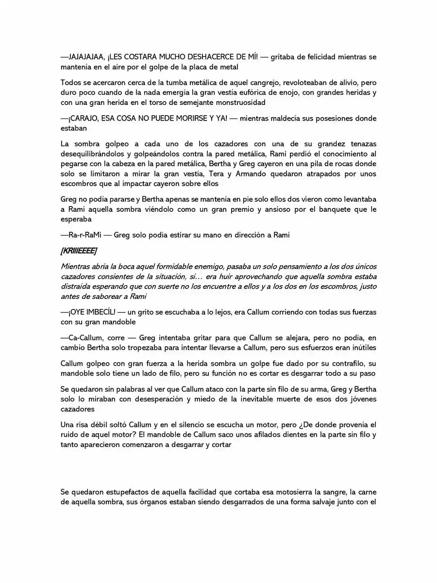 A La Luz De La Sombra (Novela) - Capítulo 5 - Página 5 - LectorTMOo