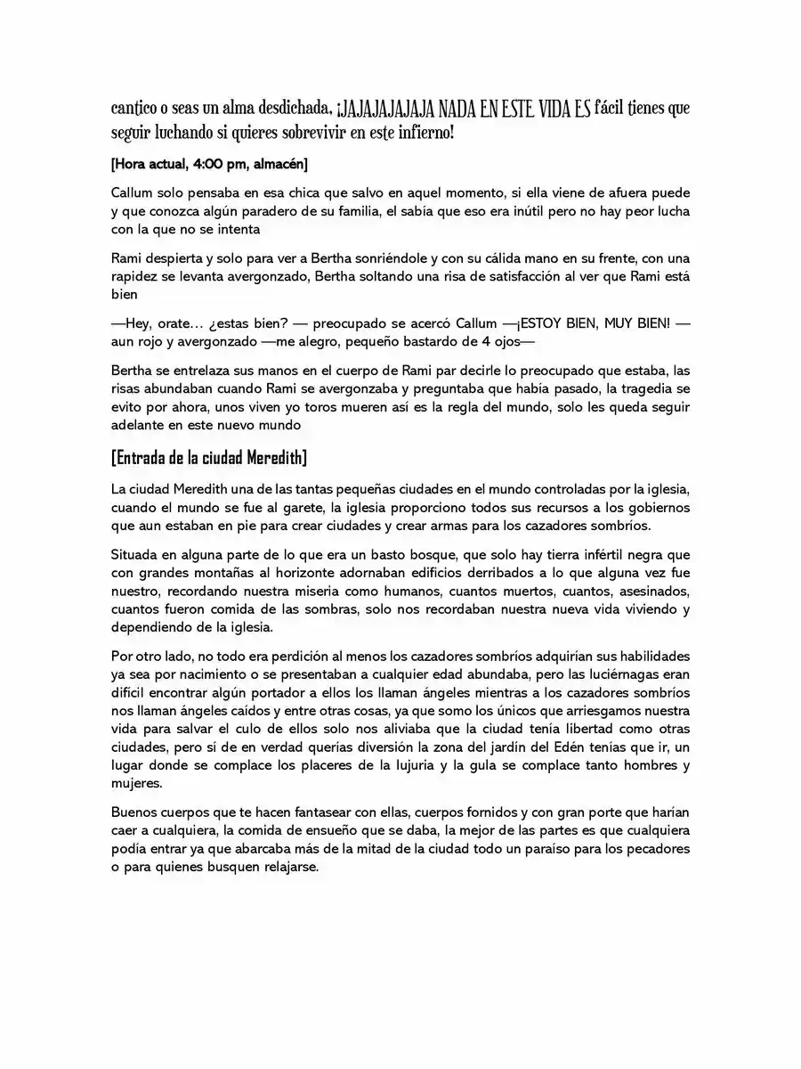 A La Luz De La Sombra (Novela) - Capítulo 6 - Página 6 - LectorTMOo