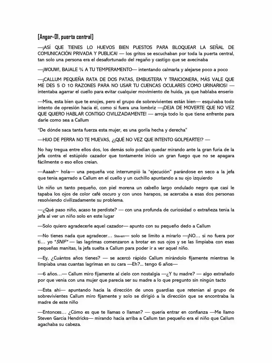 A La Luz De La Sombra (Novela) - Capítulo 7 - Página 1 - LectorTMOo