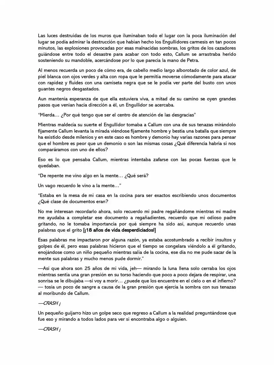 A La Luz De La Sombra (Novela) - Capítulo 8 - Página 1 - LectorTMOo