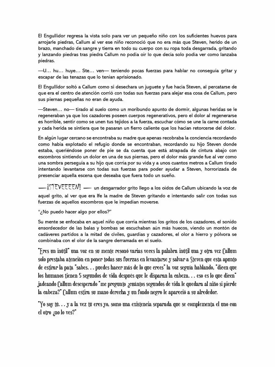 A La Luz De La Sombra (Novela) - Capítulo 8 - Página 2 - LectorTMOo