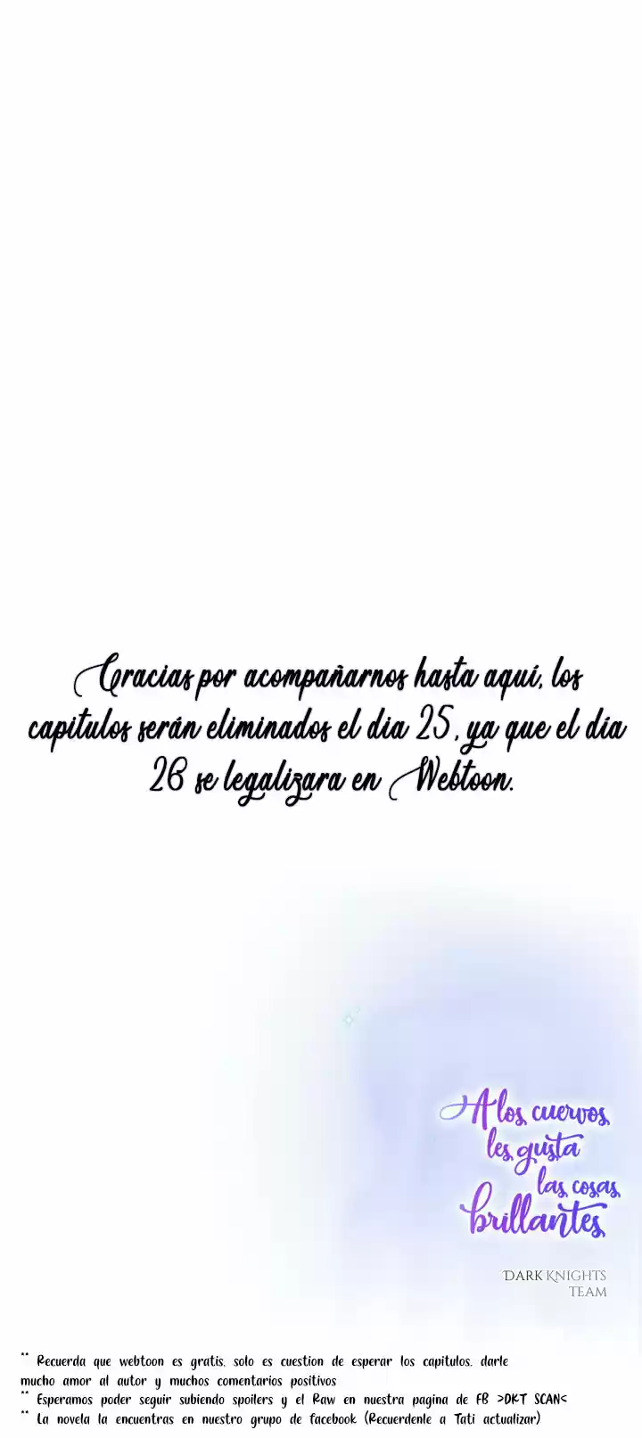A LOS CUERVOS LES GUSTA LAS COSAS BRILLANTES - Capítulo 45 - Página 70 - LectorTMOo