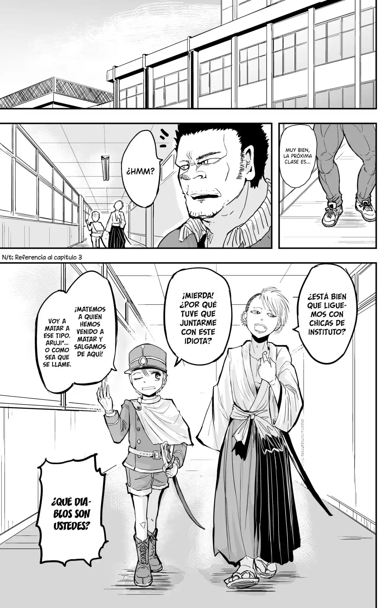 A Manga About The Kind Of PE Teacher Who Dies At The Start Of A School Horror Film capítulo 11 página 2