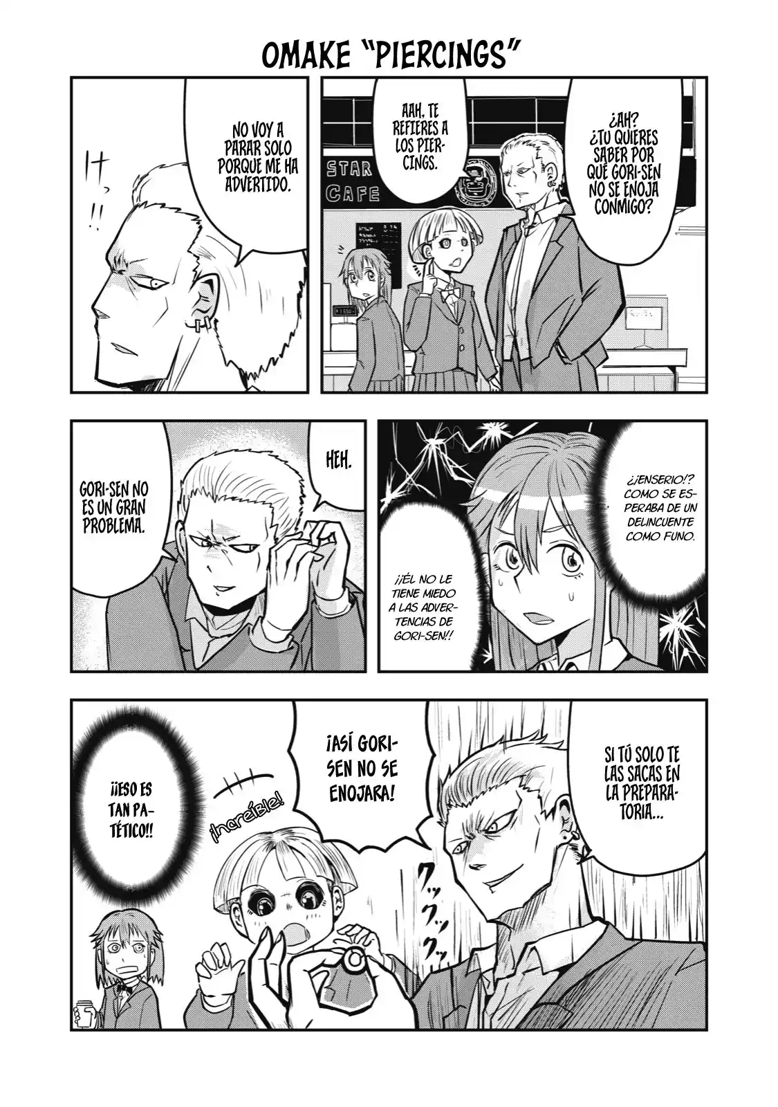 A Manga About The Kind Of PE Teacher Who Dies At The Start Of A School Horror Film capítulo 12.5 página 8