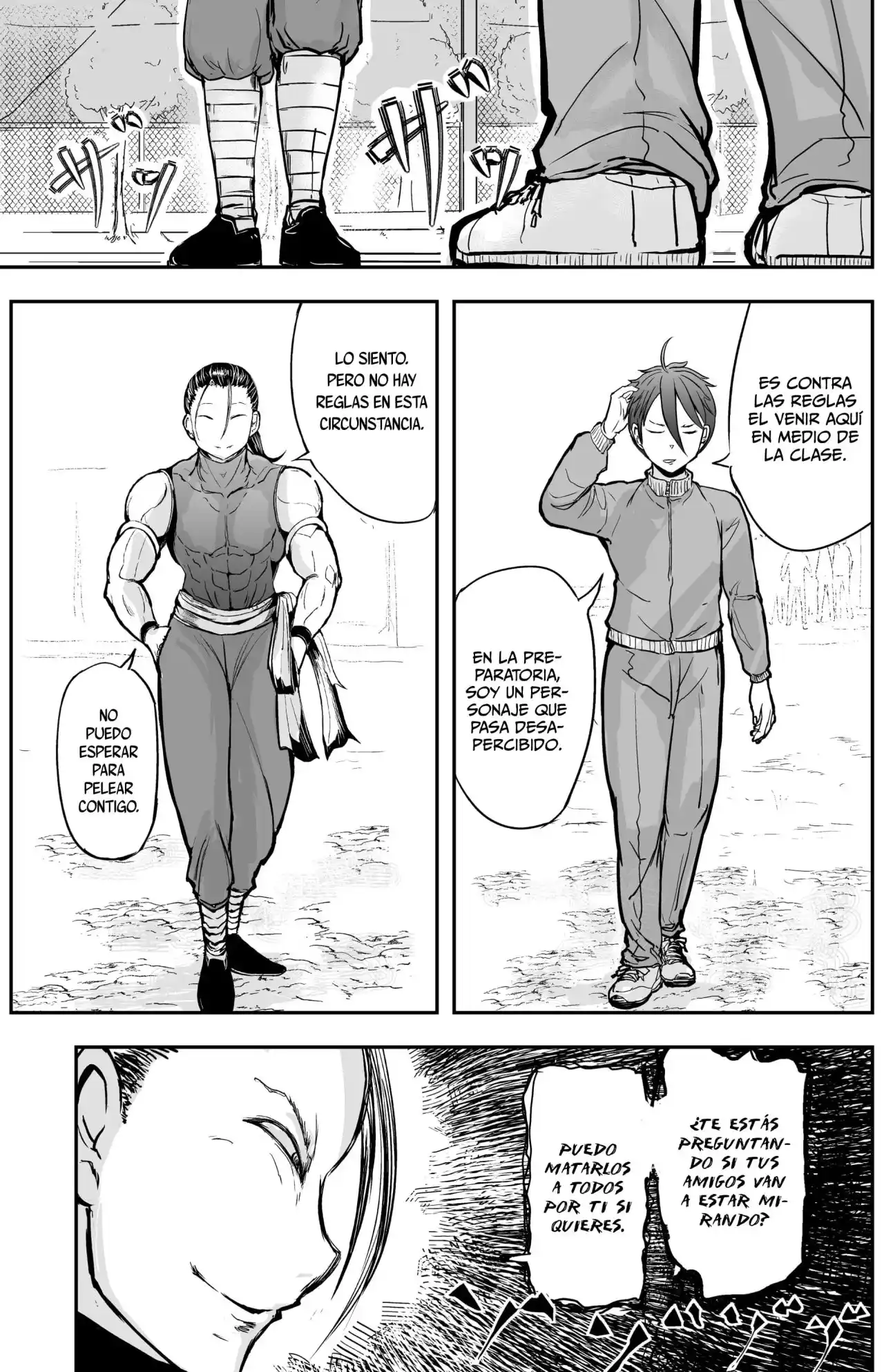 A Manga About The Kind Of PE Teacher Who Dies At The Start Of A School Horror Film capítulo 13 página 6