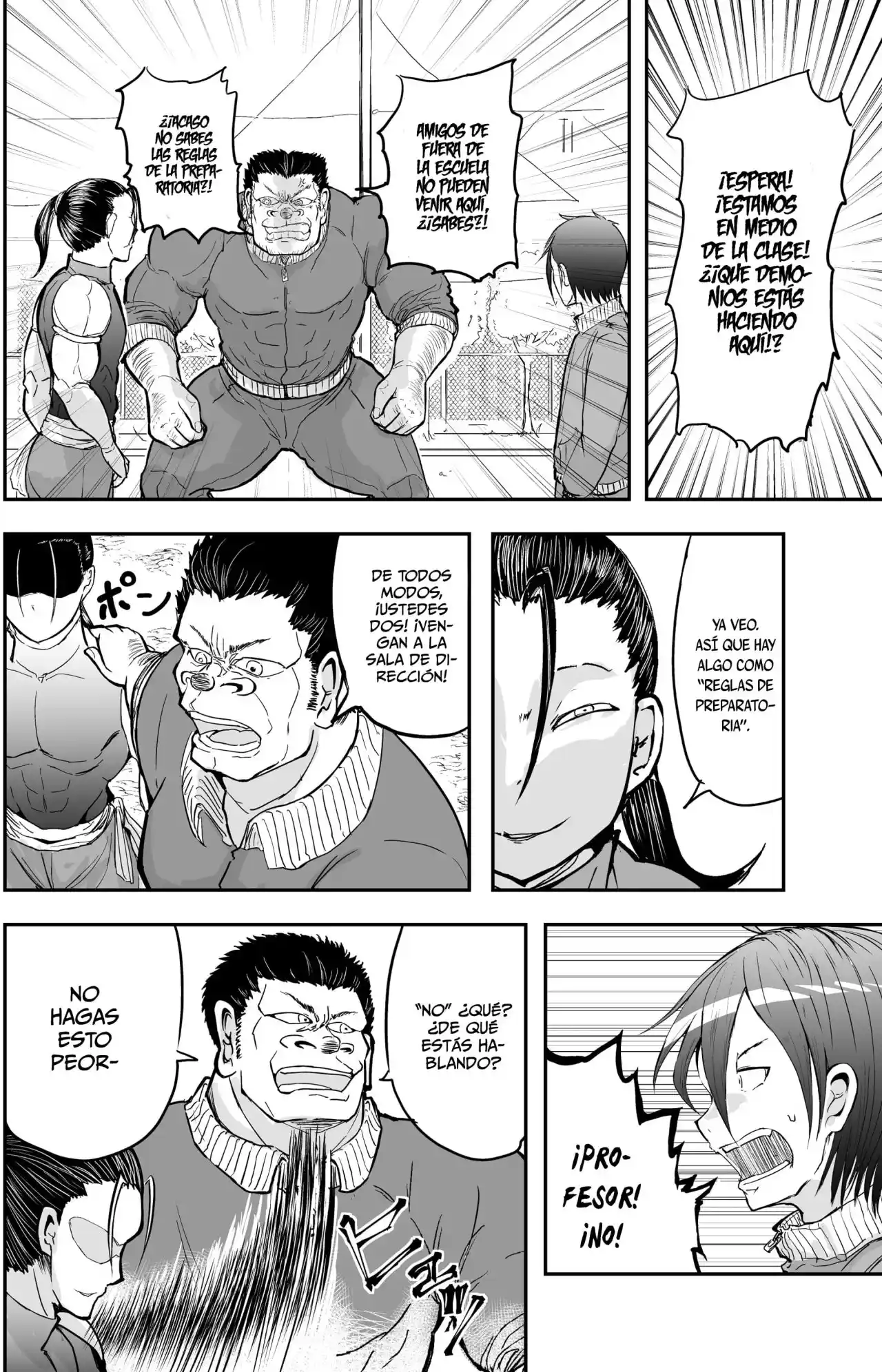 A Manga About The Kind Of PE Teacher Who Dies At The Start Of A School Horror Film capítulo 13 página 7