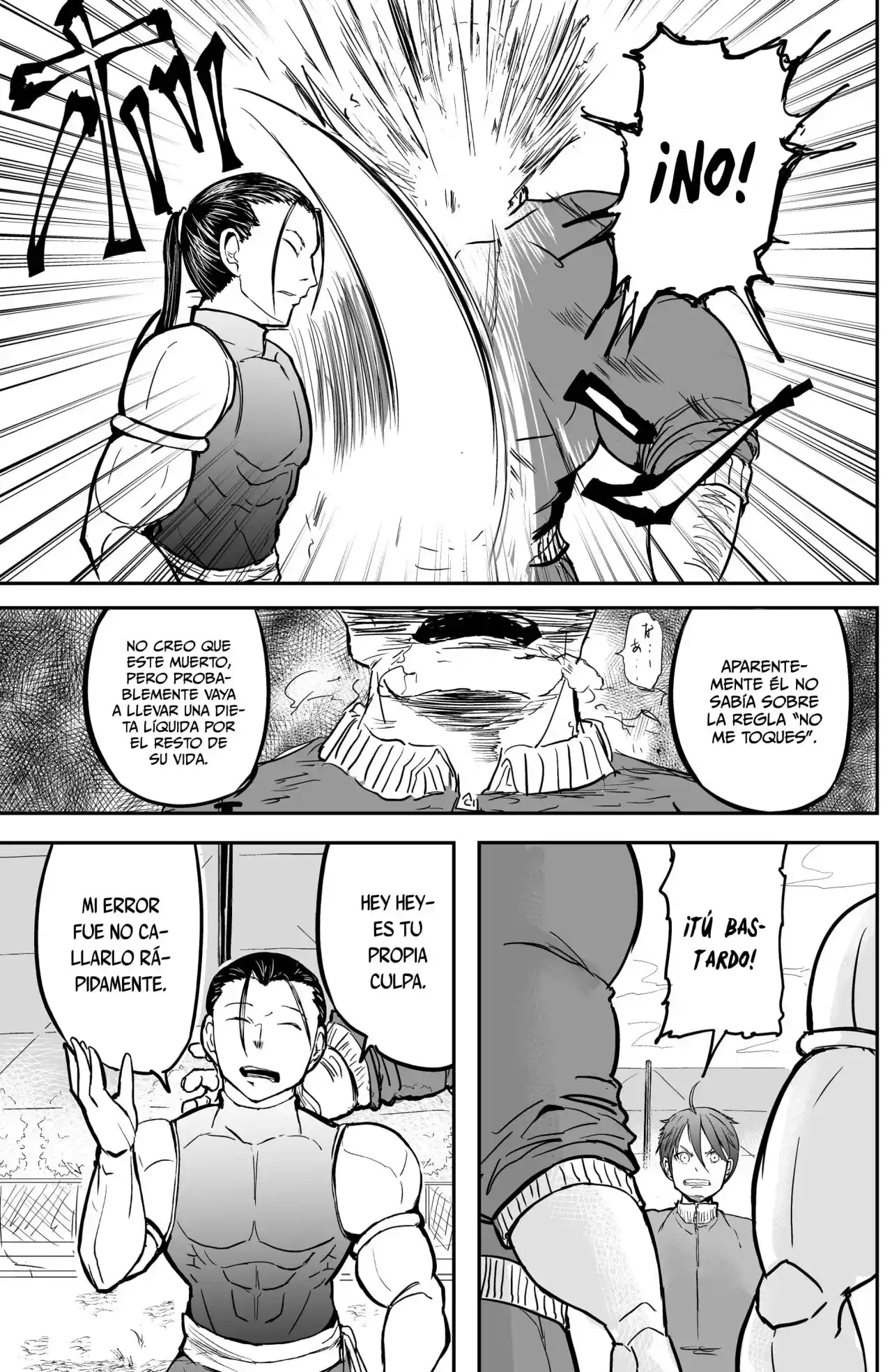 A Manga About The Kind Of PE Teacher Who Dies At The Start Of A School Horror Film capítulo 13 página 8
