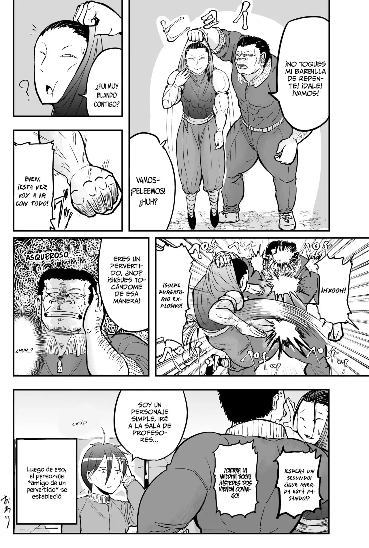 A Manga About The Kind Of PE Teacher Who Dies At The Start Of A School Horror Film capítulo 13 página 9