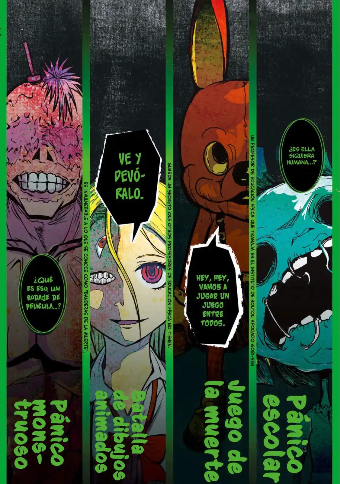 A Manga About The Kind Of PE Teacher Who Dies At The Start Of A School Horror Film capítulo 15.5 página 37