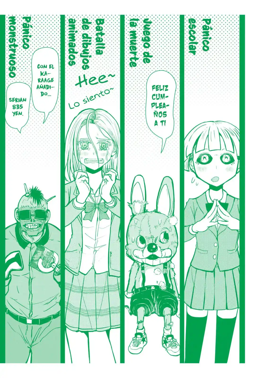 A Manga About The Kind Of PE Teacher Who Dies At The Start Of A School Horror Film capítulo 15.5 página 38
