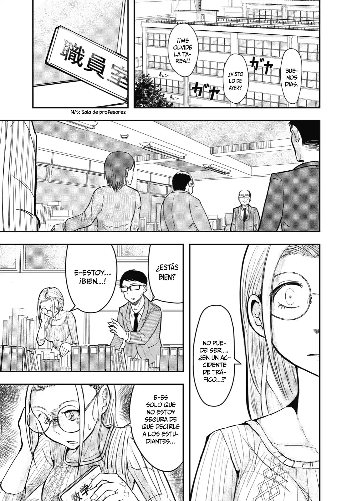 A Manga About The Kind Of PE Teacher Who Dies At The Start Of A School Horror Film capítulo 15 página 3