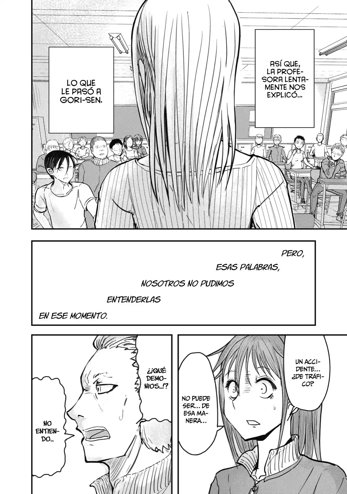 A Manga About The Kind Of PE Teacher Who Dies At The Start Of A School Horror Film capítulo 15 página 6