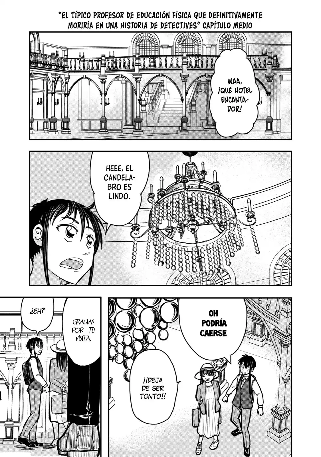 A Manga About The Kind Of PE Teacher Who Dies At The Start Of A School Horror Film capítulo 19 página 2