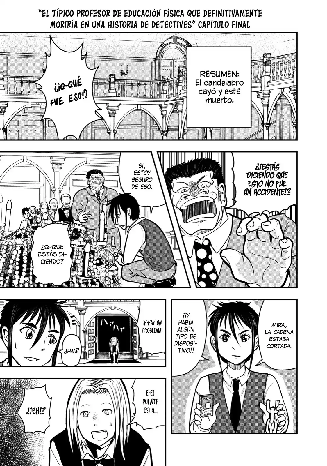 A Manga About The Kind Of PE Teacher Who Dies At The Start Of A School Horror Film capítulo 20 página 2