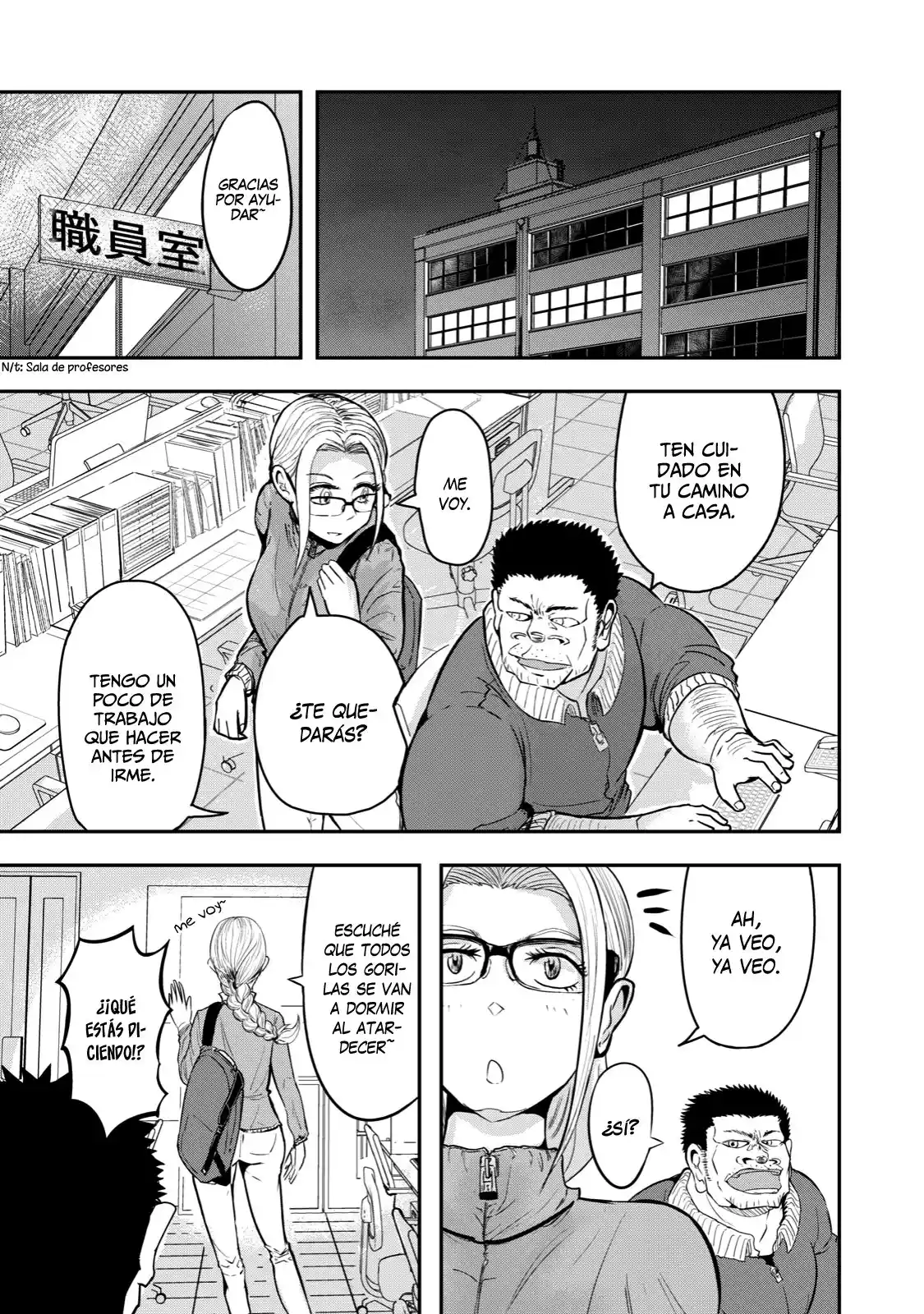 A Manga About The Kind Of PE Teacher Who Dies At The Start Of A School Horror Film capítulo 22 página 2