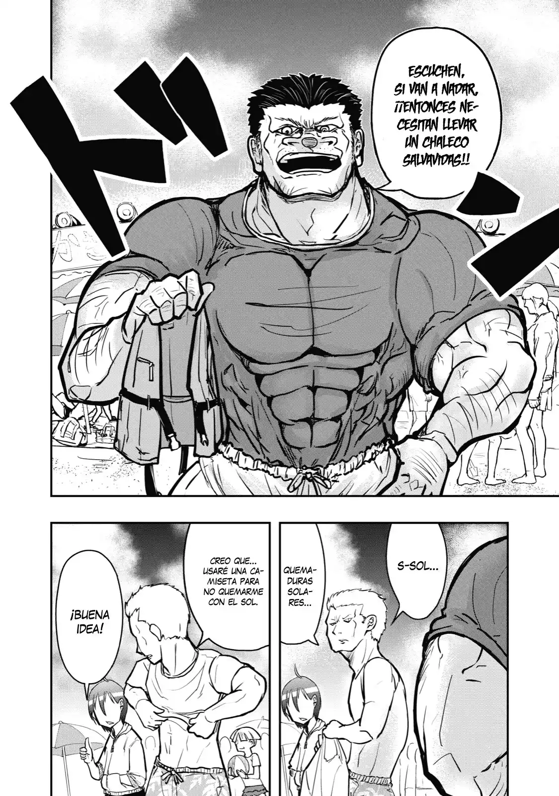 A Manga About The Kind Of PE Teacher Who Dies At The Start Of A School Horror Film capítulo 24 página 7
