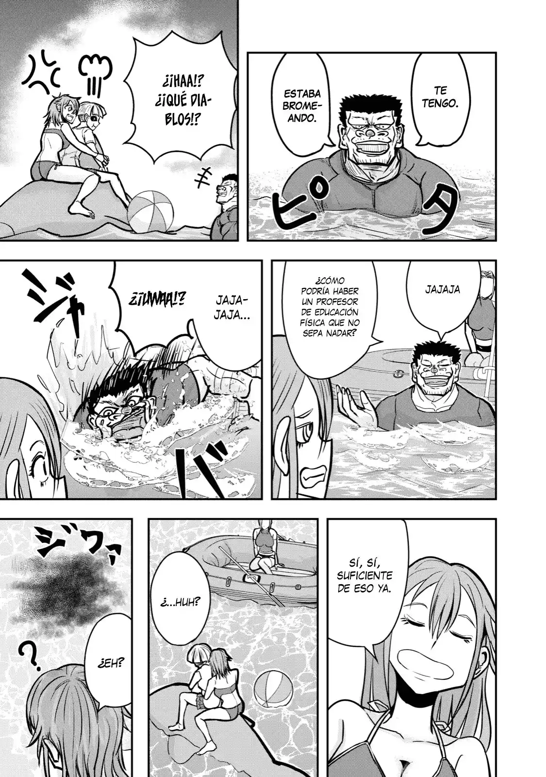 A Manga About The Kind Of PE Teacher Who Dies At The Start Of A School Horror Film capítulo 25 página 6