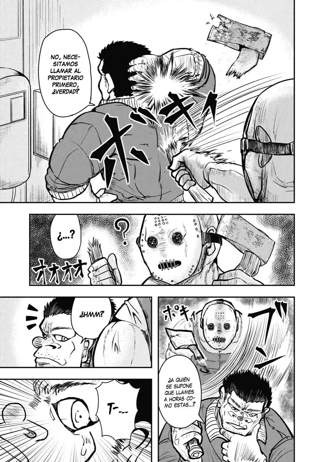 A Manga About The Kind Of PE Teacher Who Dies At The Start Of A School Horror Film capítulo 26 página 8