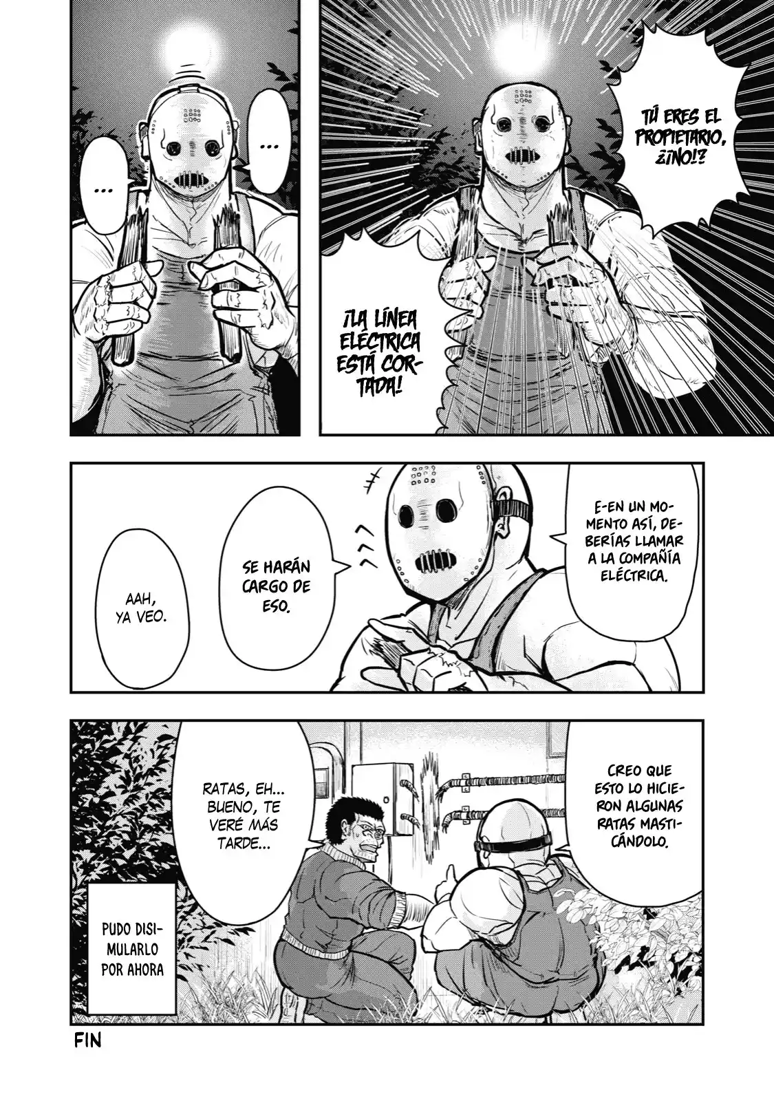 A Manga About The Kind Of PE Teacher Who Dies At The Start Of A School Horror Film capítulo 26 página 9