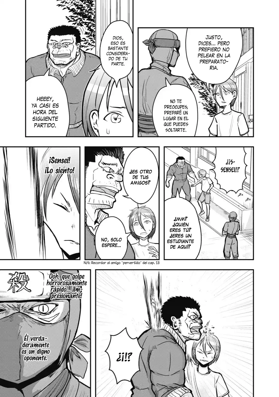 A Manga About The Kind Of PE Teacher Who Dies At The Start Of A School Horror Film capítulo 27 página 4