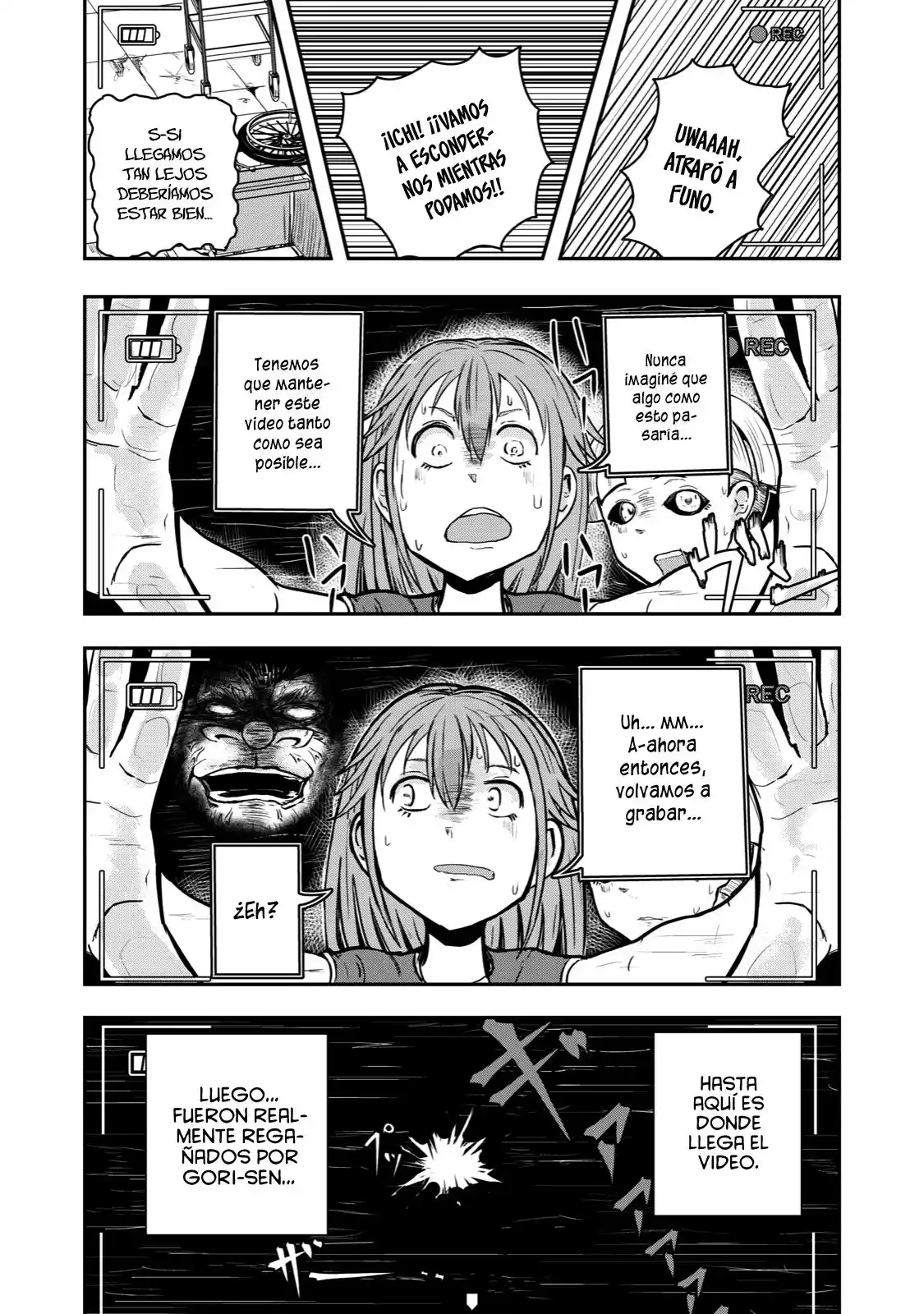 A Manga About The Kind Of PE Teacher Who Dies At The Start Of A School Horror Film capítulo 29 página 7