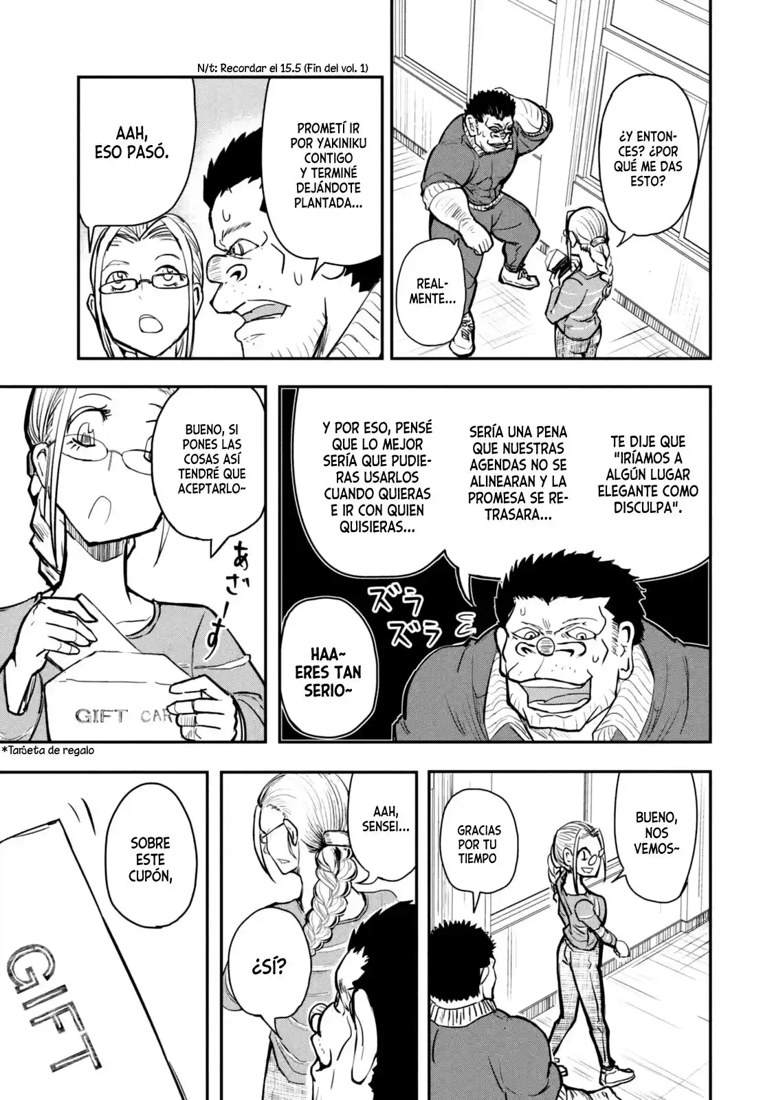 A Manga About The Kind Of PE Teacher Who Dies At The Start Of A School Horror Film capítulo 30.5 página 23