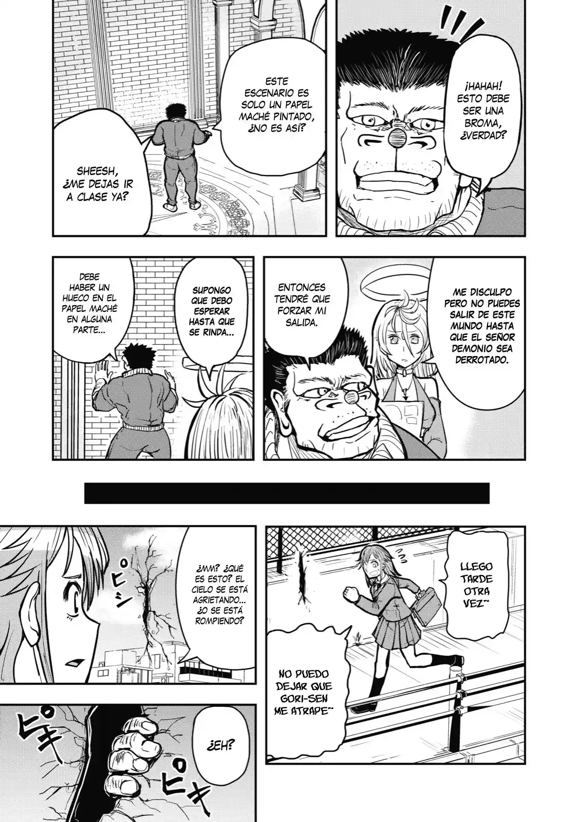 A Manga About The Kind Of PE Teacher Who Dies At The Start Of A School Horror Film capítulo 30 página 4