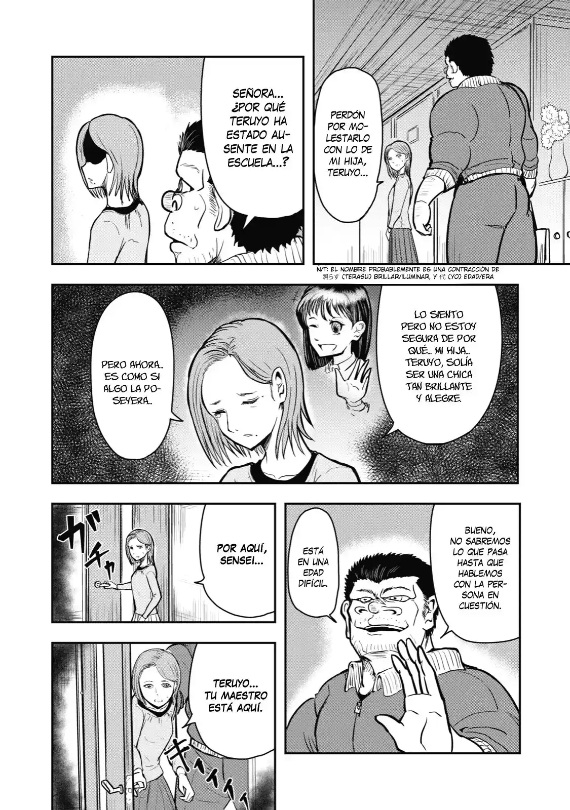 A Manga About The Kind Of PE Teacher Who Dies At The Start Of A School Horror Film capítulo 32 página 3