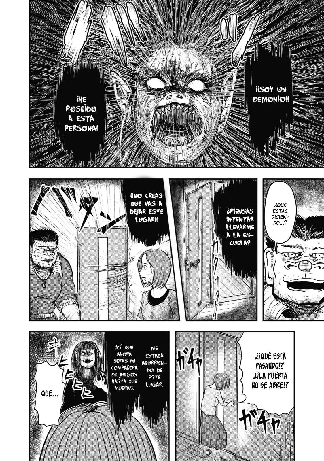 A Manga About The Kind Of PE Teacher Who Dies At The Start Of A School Horror Film capítulo 32 página 5