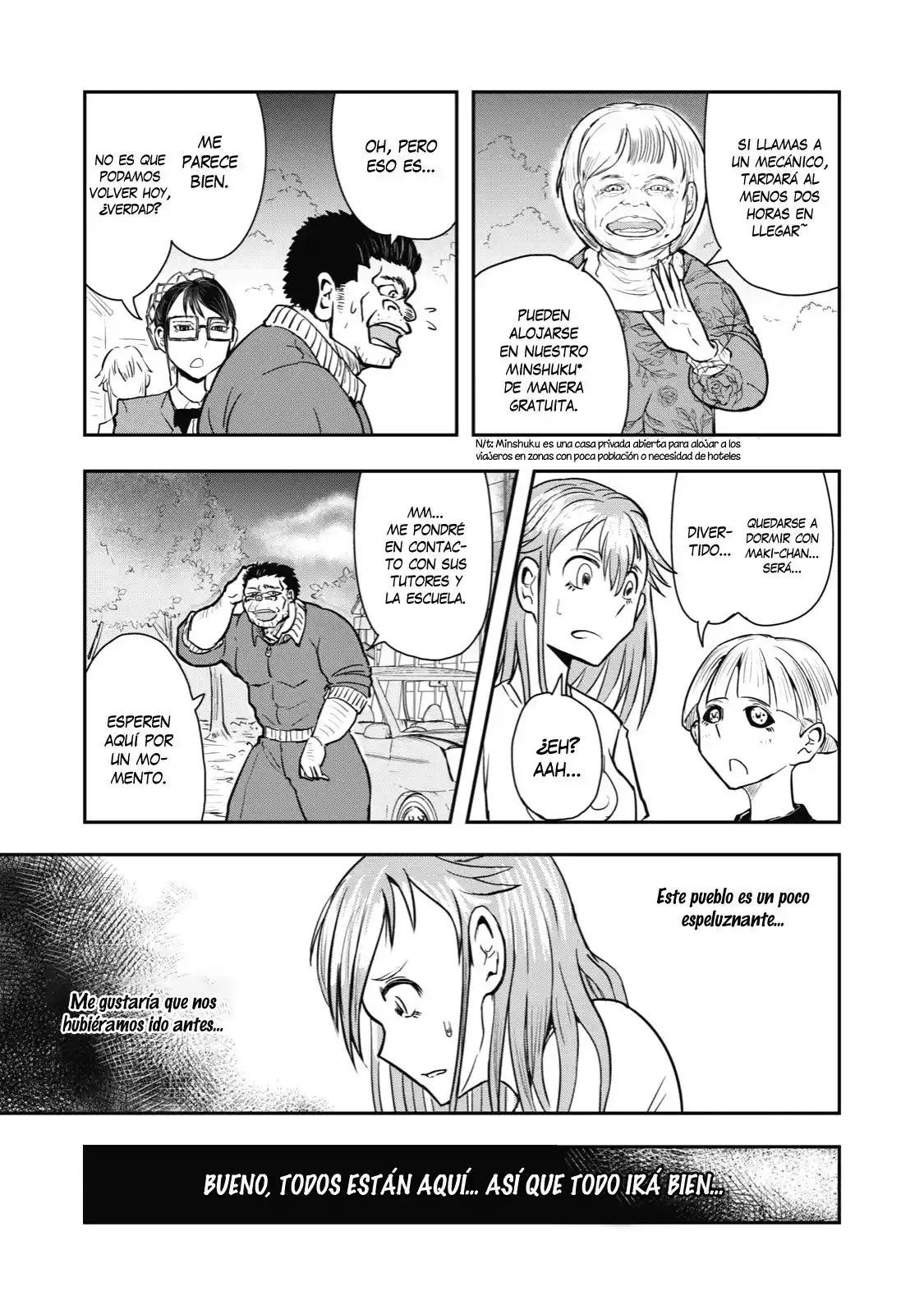 A Manga About The Kind Of PE Teacher Who Dies At The Start Of A School Horror Film capítulo 33 página 12